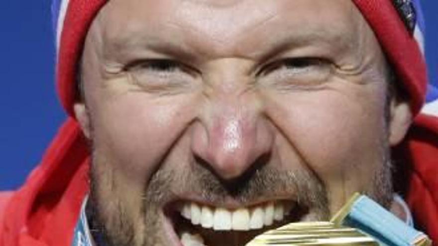 El noruec Aksel Lund Svindal