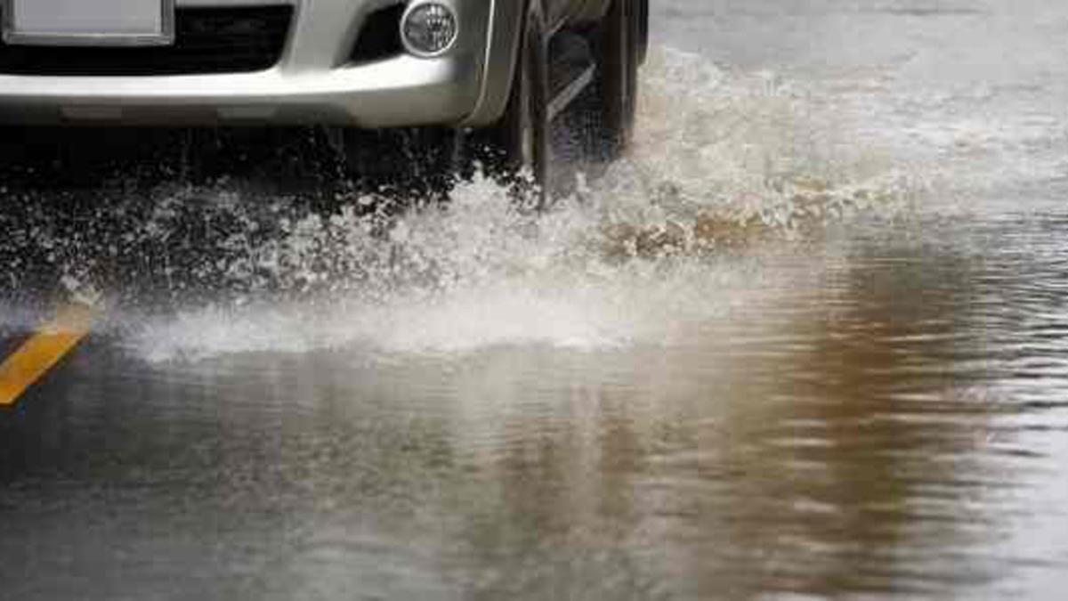 Aquaplaning, un fenómeno habitual pero muy peligroso.