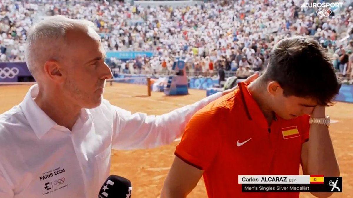 Alcaraz y Corretja en los JJOO de París 2024