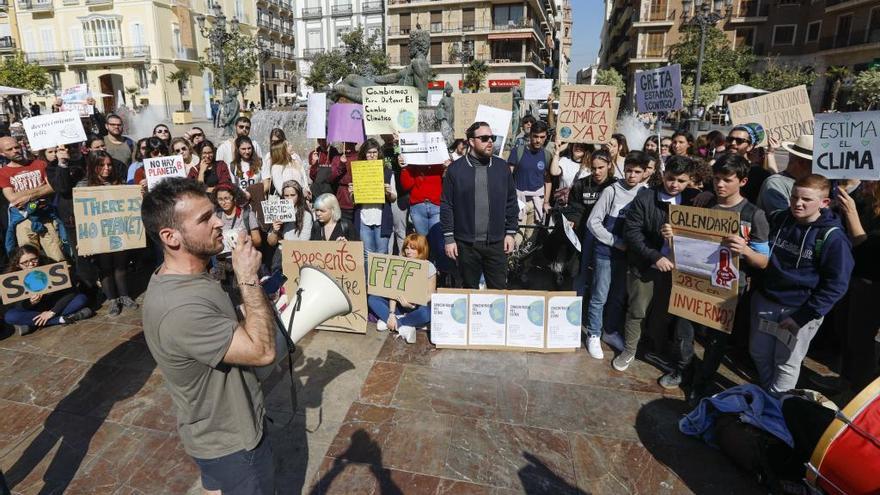 Los estudiantes valencianos animan a exigir &quot;justicia climática&quot; este 15M