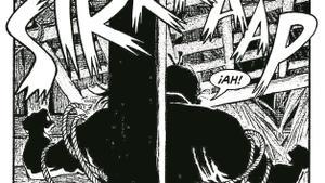 Viñeta de ‘Chanbara’, serie que narra las luces y sombras del Japón feudal.