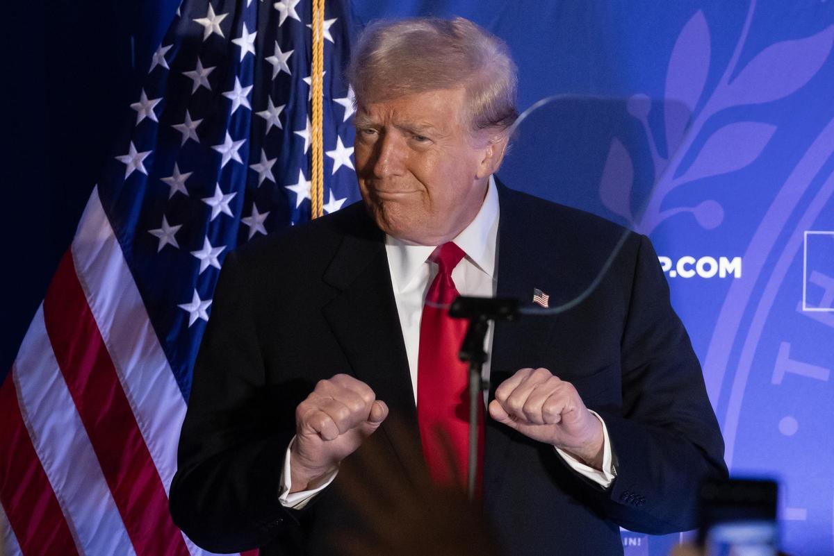 El presidente electo de EEUU Donald Trump.