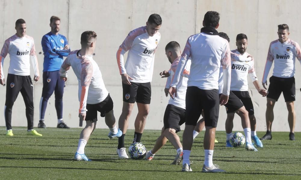 El Valencia CF trabaja en Paterna