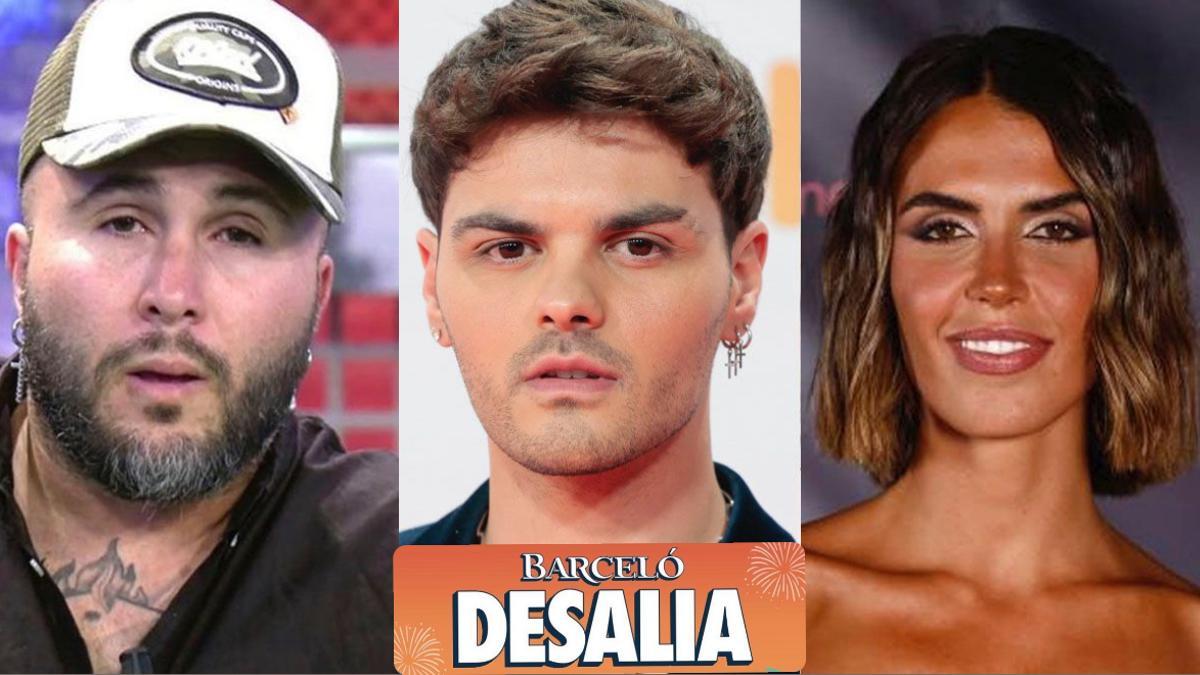 Kiko Rivera, Abraham Mateo y Sofía Suescun, estrellas de 'Desalia 2025'.