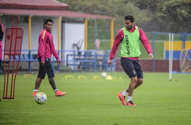 Entrenamiento de la UD Las Palmas