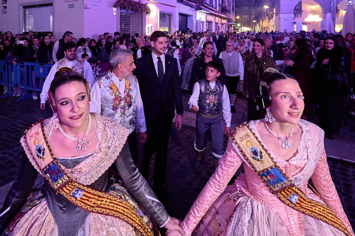 El Pregó i la Crida enceten la programació oficial de les Falles de Gandia 2026