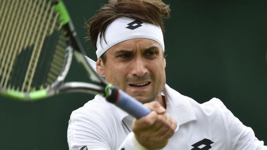 La lluvia suspende el partido de David Ferrer