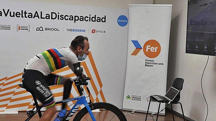 El Proyecto FER le da &#039;Una Vuelta a la Discapacidad&#039; con una contrarreloj virtual