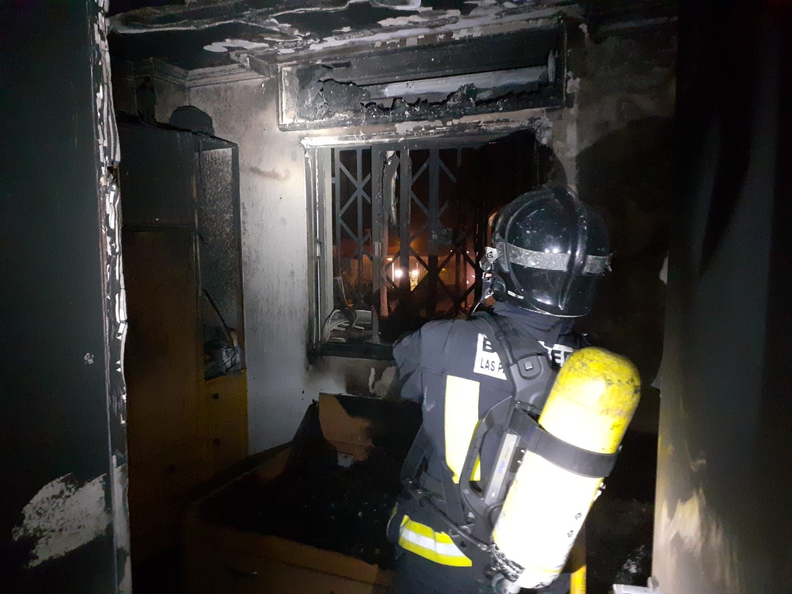 Incendio en una vivienda en Casablanca III