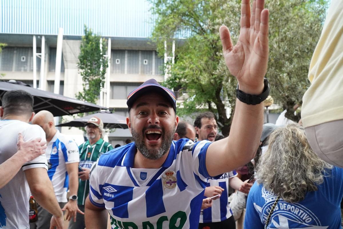 Así se vive el Valladolid-Dépor en los bares de A Coruña