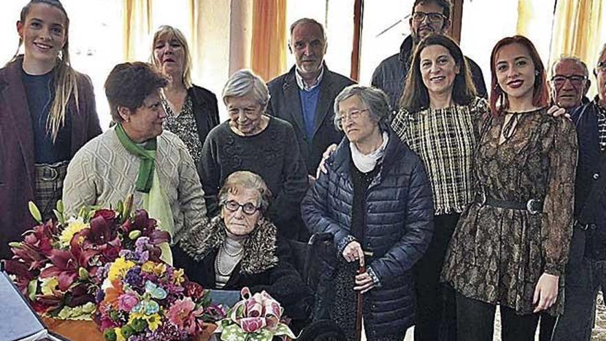 La llucmajorera Dolores Camacho alcanza los cien años