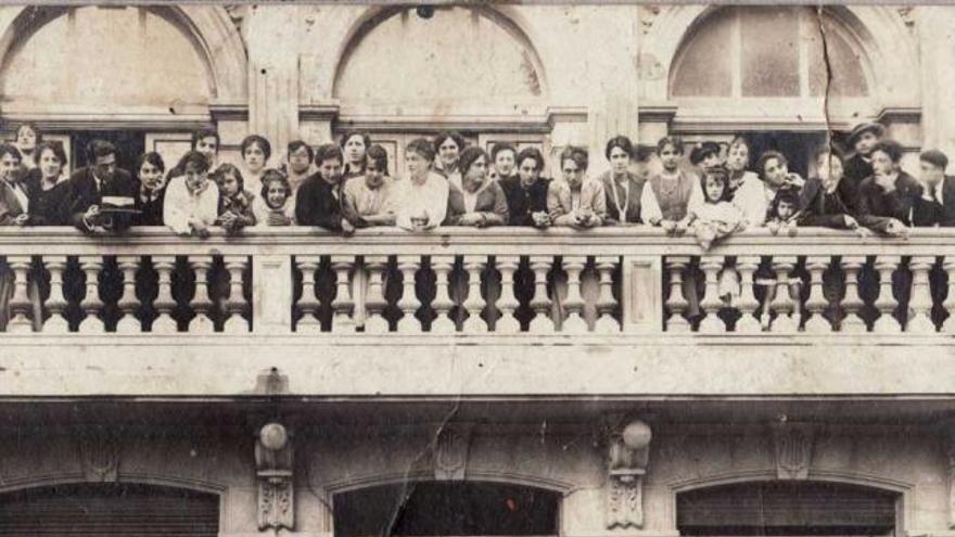 La inauguración del teatro Divino Argüelles, en 1911.