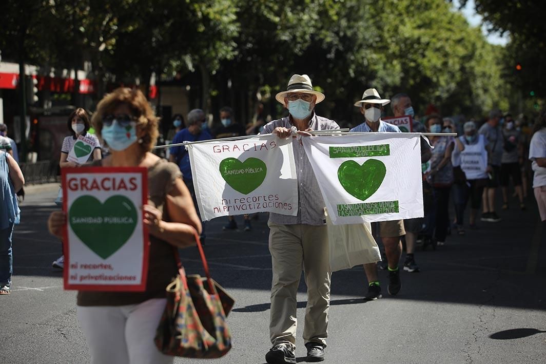 Marcha de la dignidad por la sanidad pública