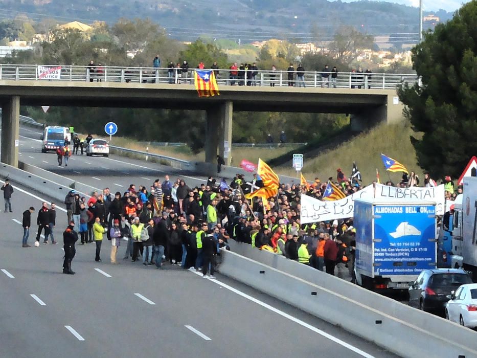 Manifestació a Borrassà