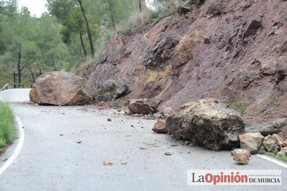 Las consecuencias del temporal en Murcia