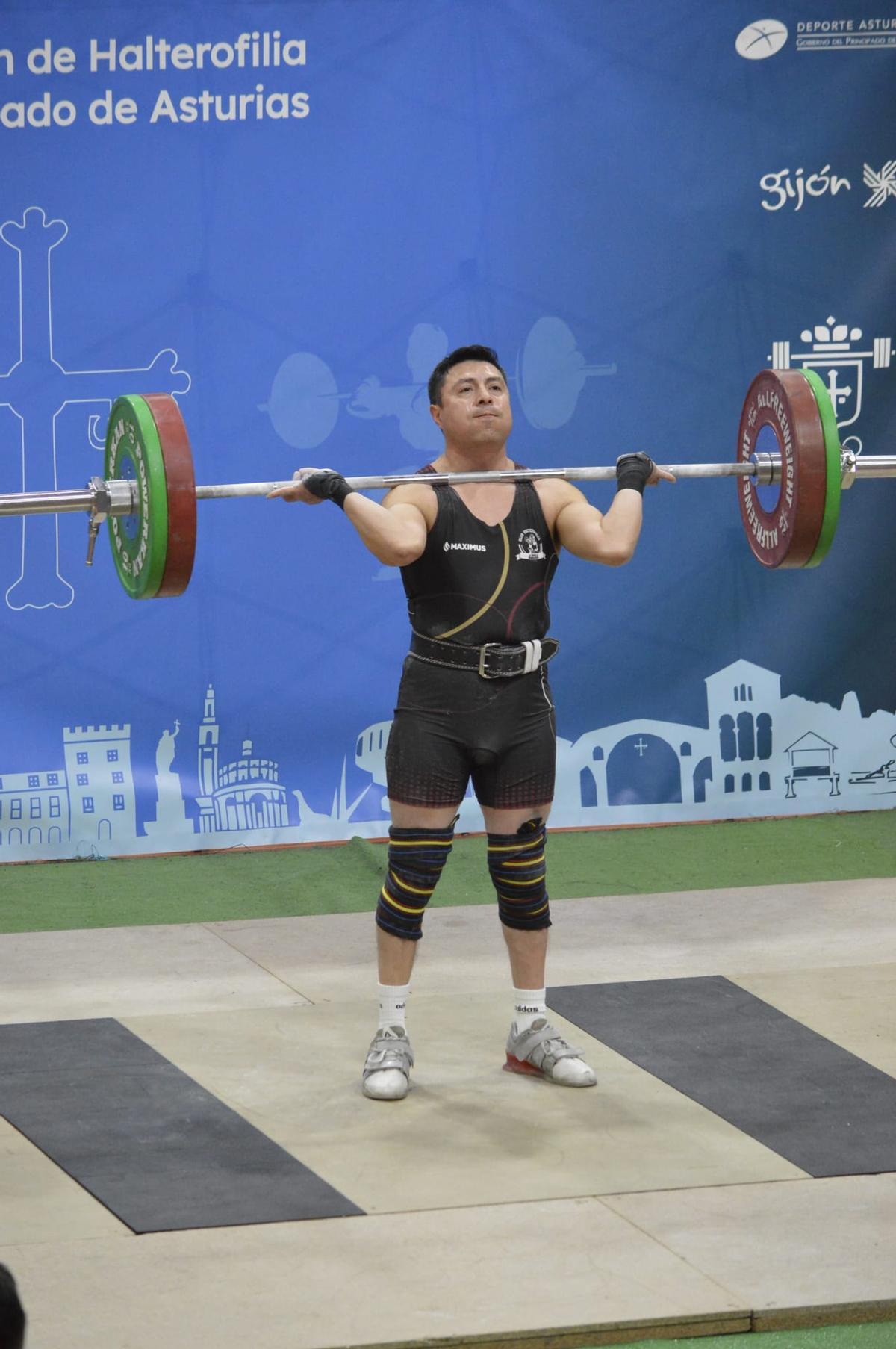 Hector Lapo, en competición.