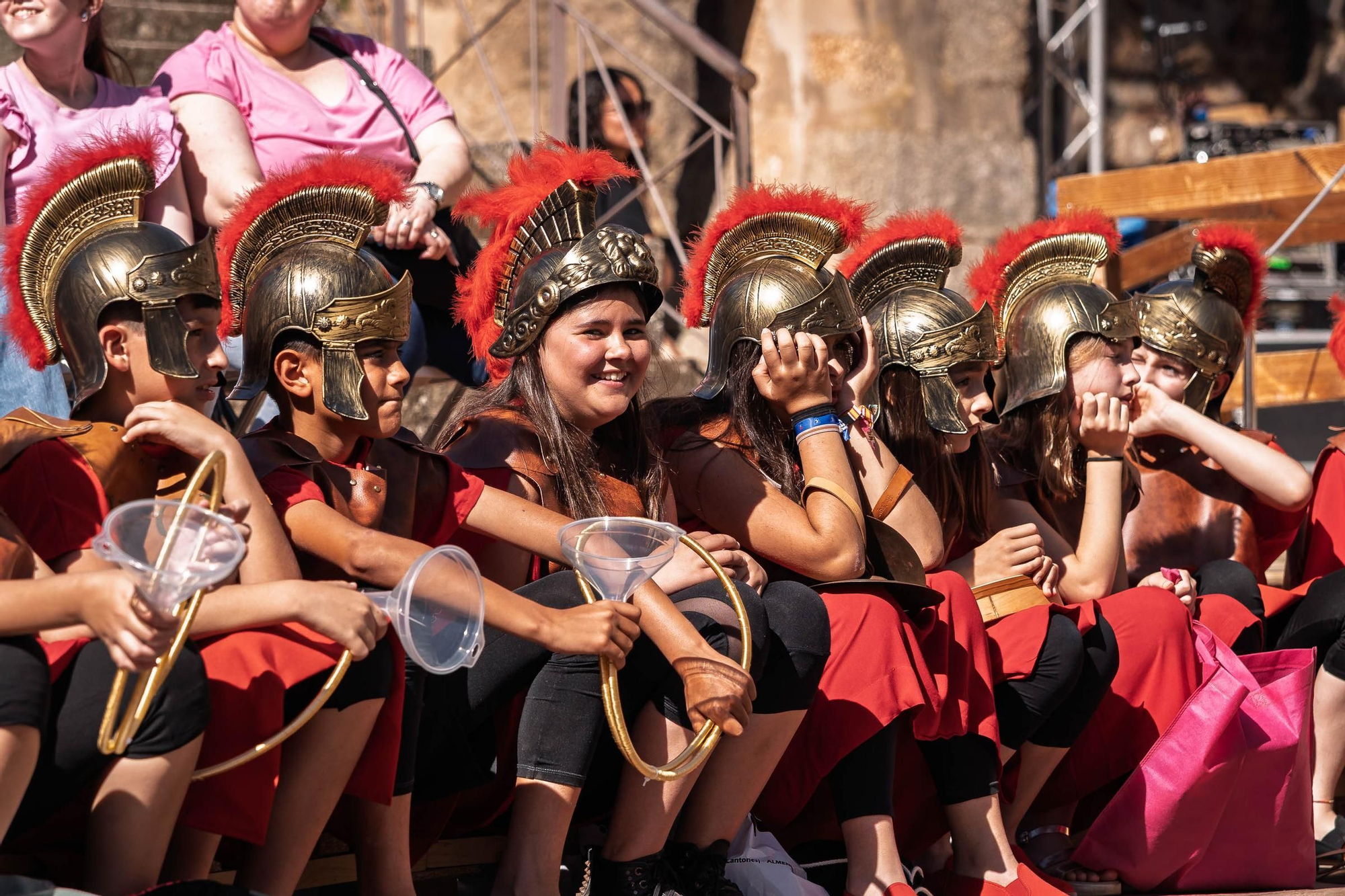 Fotogalería | Los escolares toman el Teatro Romano en Emerita Lvdica