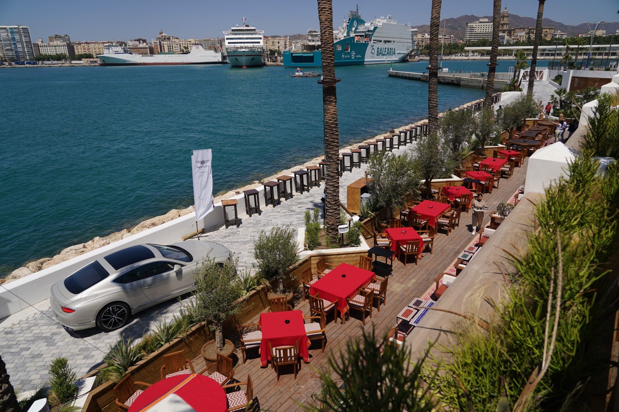 Así es el nuevo restaurante de Trocadero en la antigua Casa de Botes del Puerto de Málaga