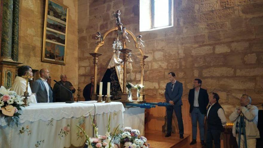 Última romería de la Virgen del Olmo en Villaescusa, en 2019