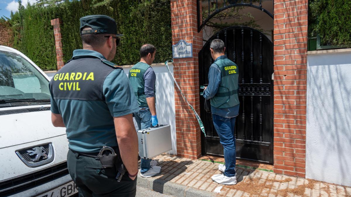 Vivienda donde se produjo el crimen.