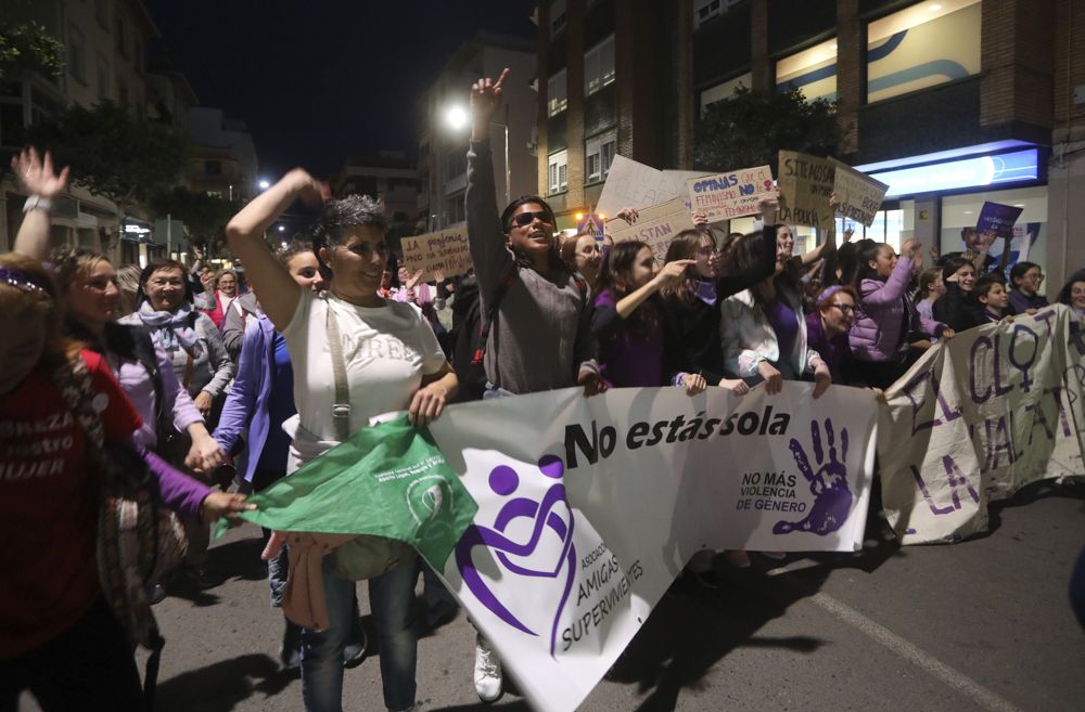 Manifestación del 8M en el Port de Sagunt