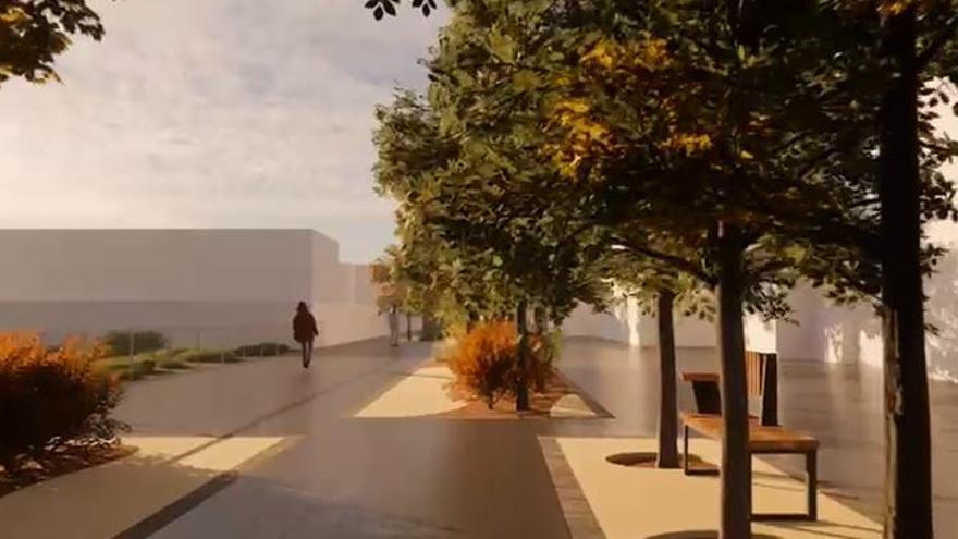 Vídeo: Sant Antoni empieza a peatonalizar Vara de Rey: así será el nuevo "paseo" entre el centro y el mar