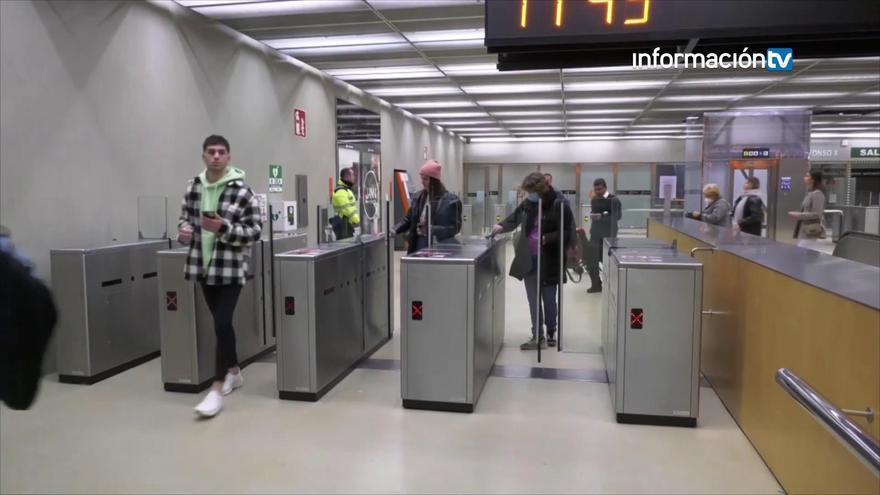 Desde hoy cierra un mes la estación del TRAM de Luceros en Alicante