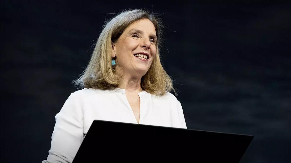 Eleni Myrivili, durante su reciente conferencia TED.