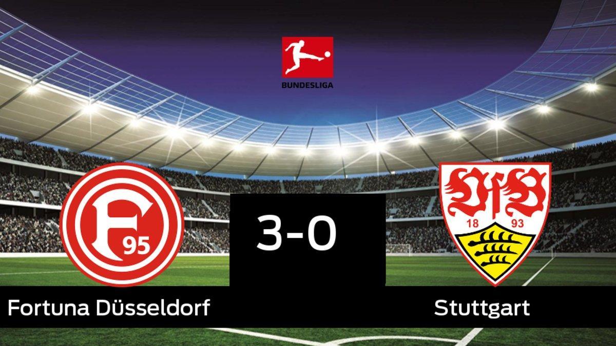 El Fortuna Düsseldorf venció en casa al Stuttgart