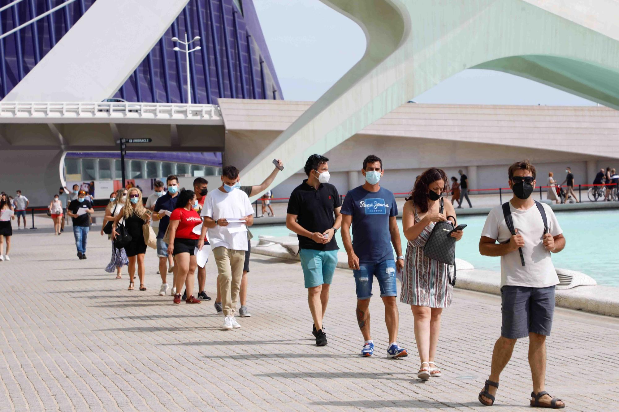 Vacunaciones en la Ciudad de las Artes