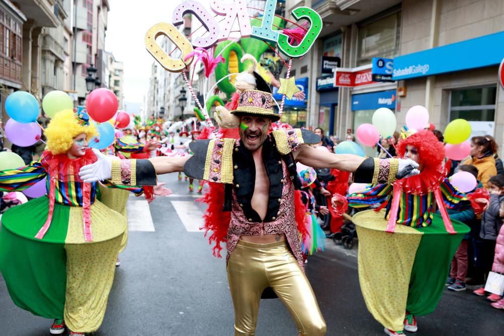 Carnaval 2019 en A Estrada: el circo reina en el d