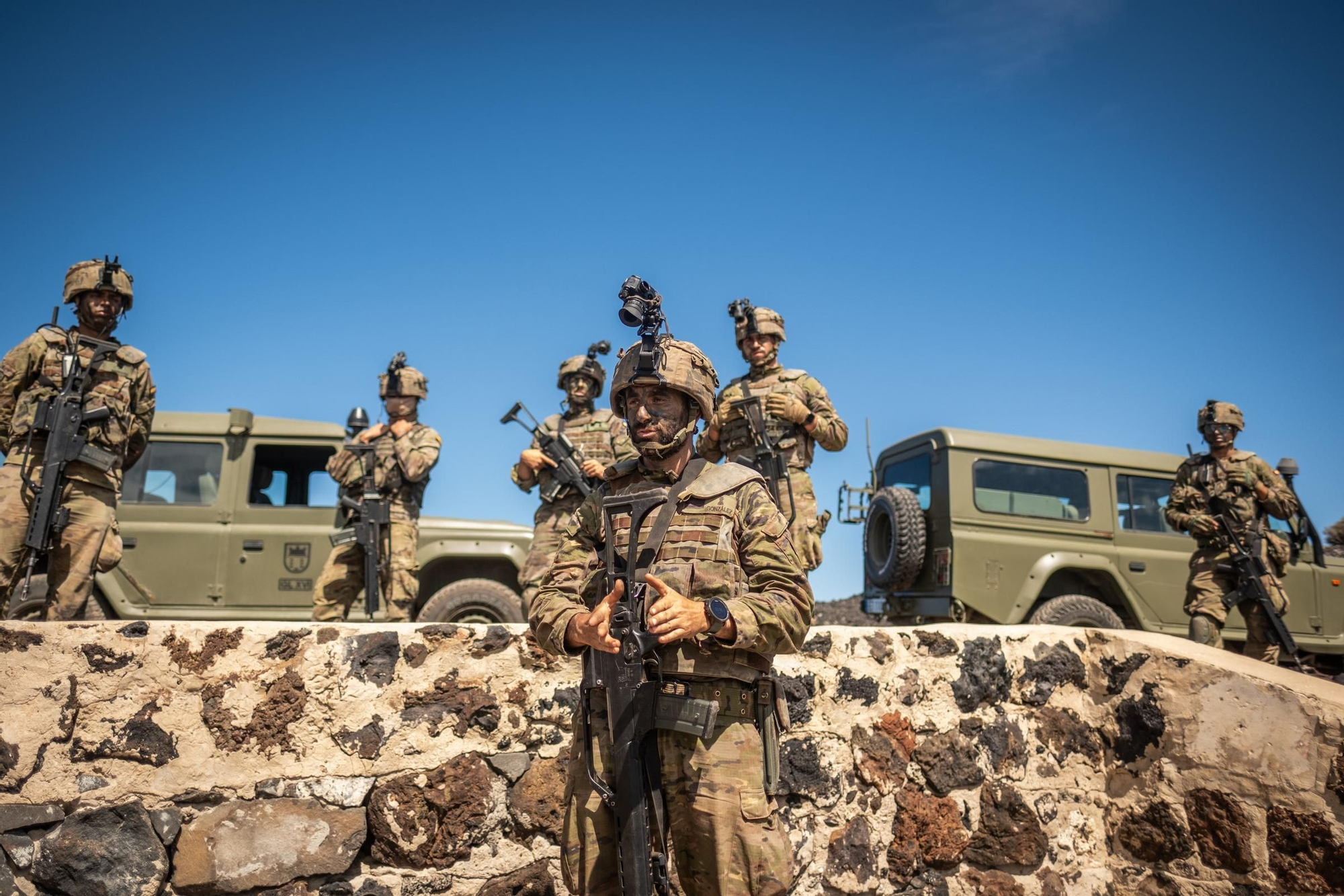 Maniobras militares en Canarias