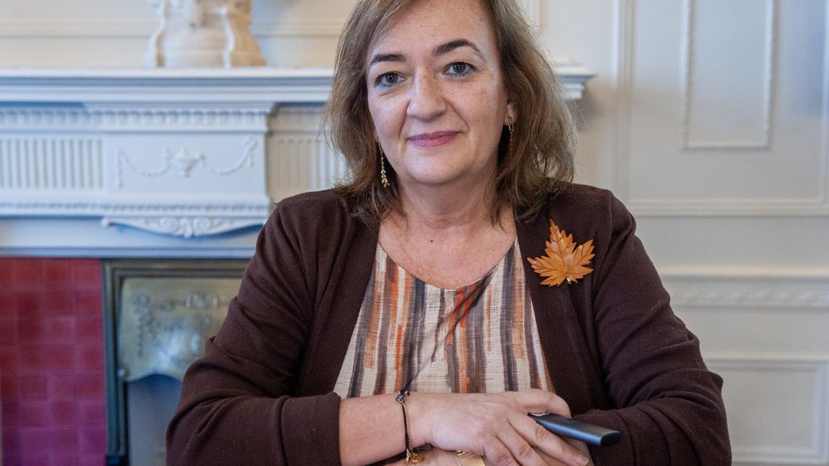 La presidenta de la Airef, Cristina Herrero