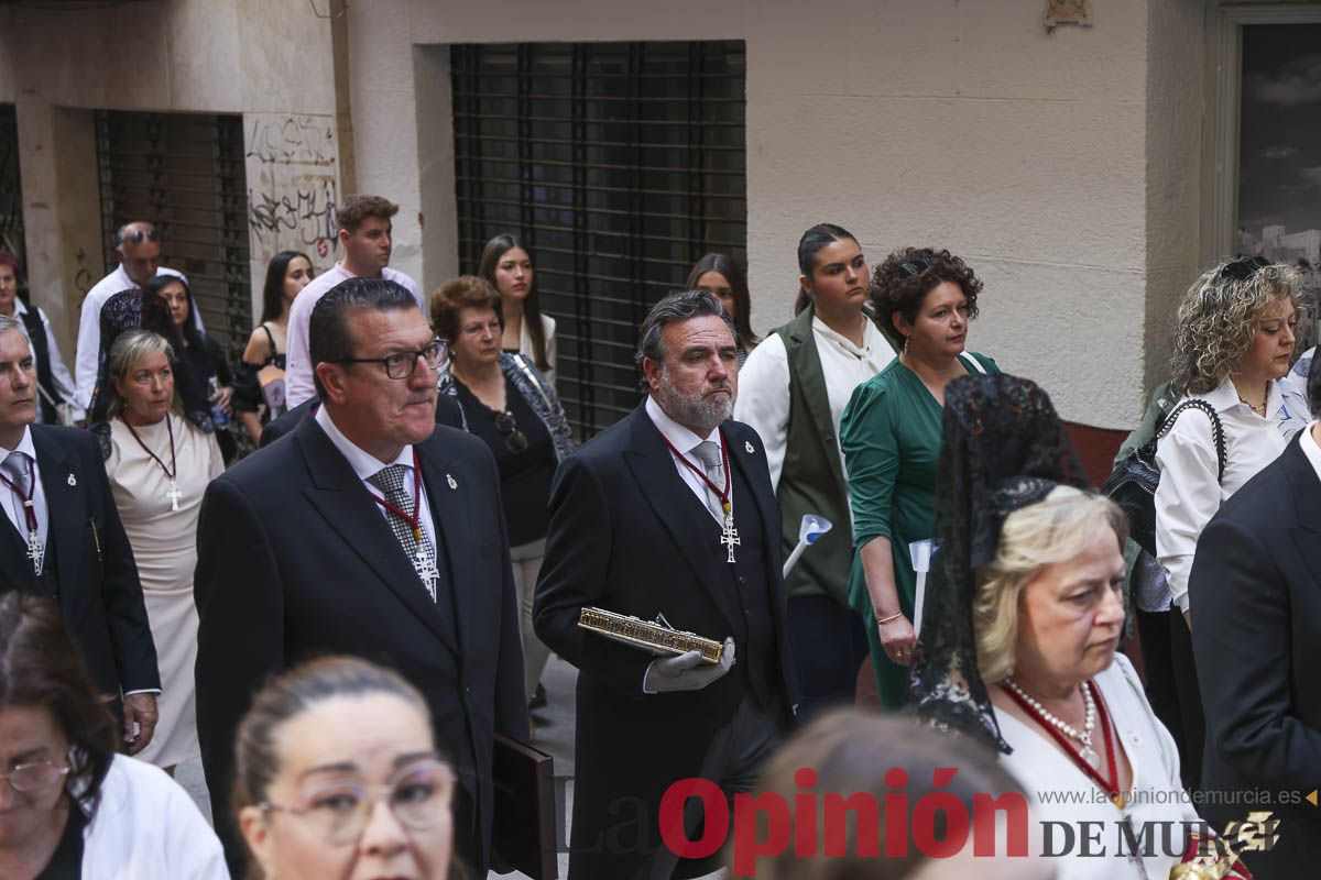 Fiestas de Caravaca: Procesión de regreso a la Basílica