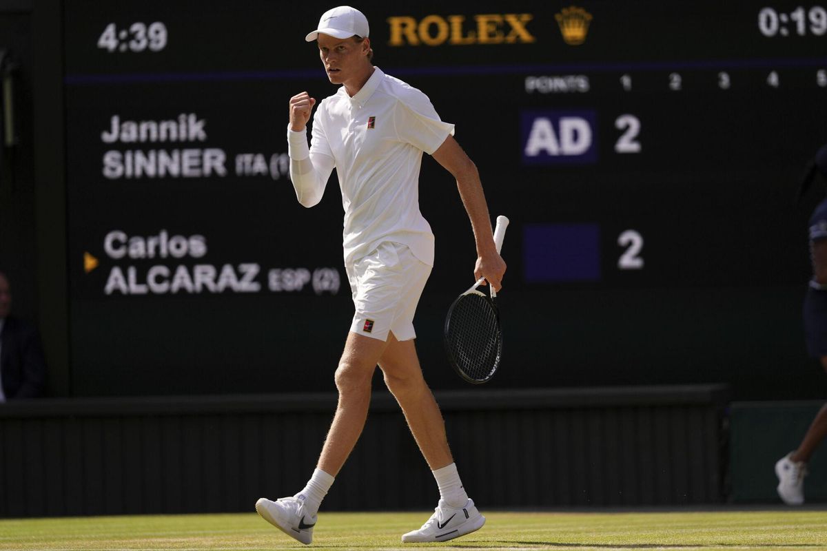 Final de Wimbledon: Jannik Sinner - Carlos Alcaraz.