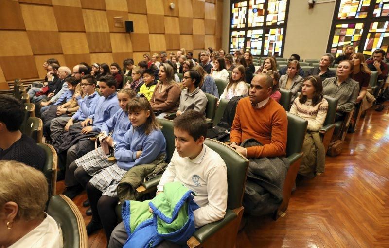 Pleno infantil del Ayuntamiento de Zaragoza