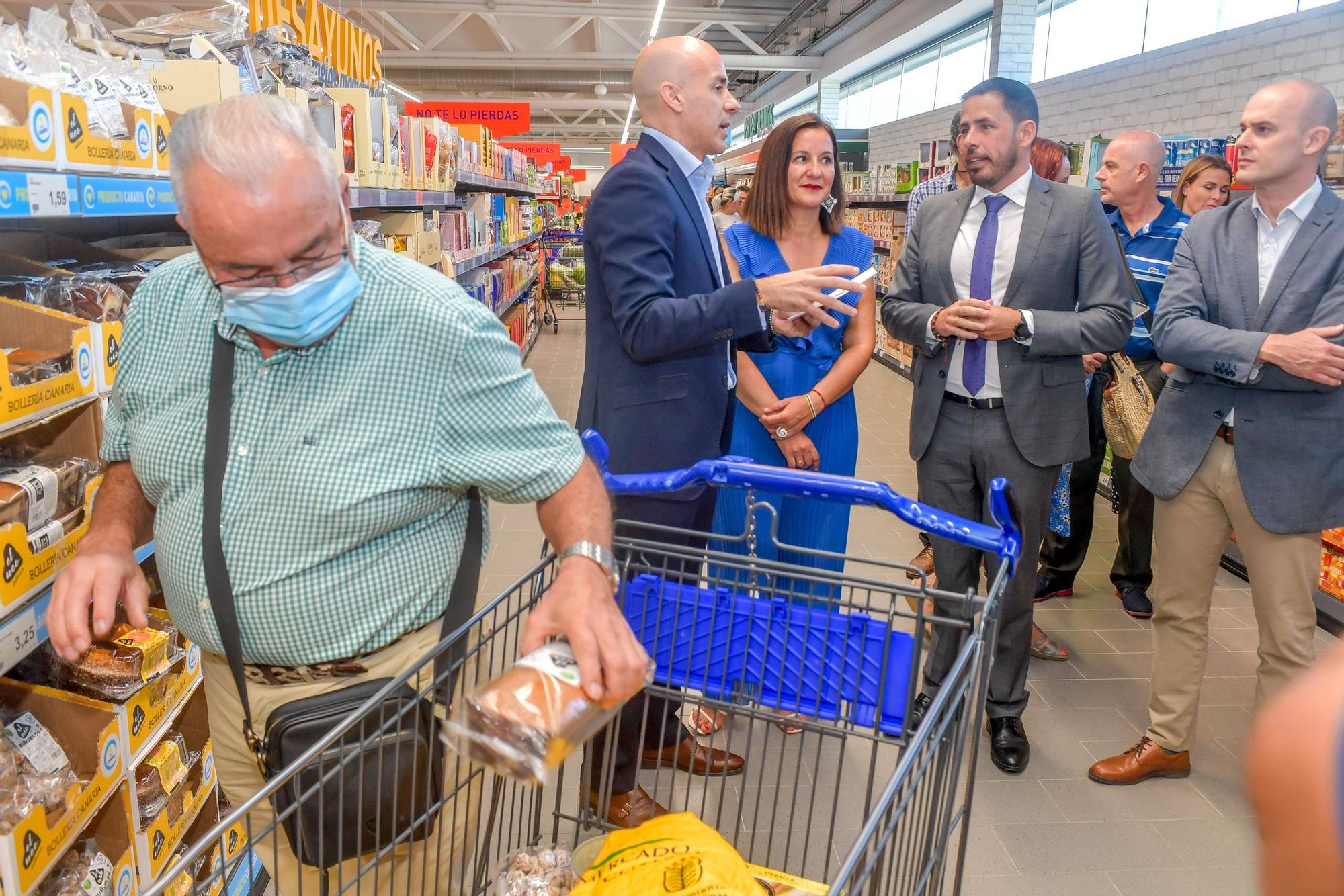 Inauguración del ALDI en Telde