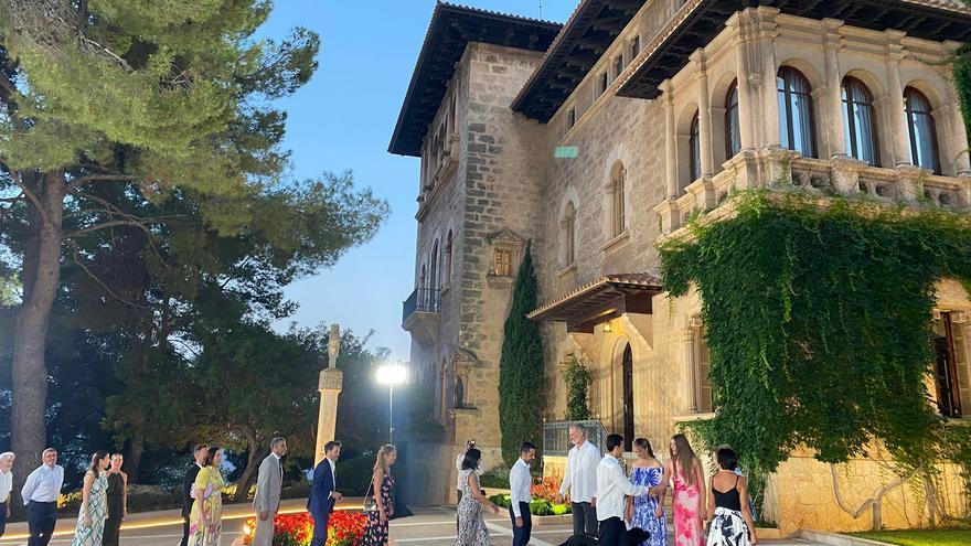 Baleares invierte medio millón de euros en obras de mejora en el Palacio de Marivent, residencia de los Reyes en Mallorca