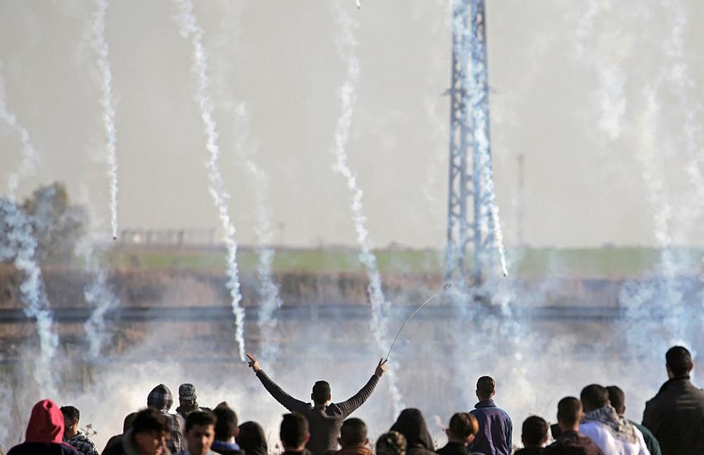 Disturbios en Gaza y Cisjordania por la decisión de EEUU sobre Jerusalén