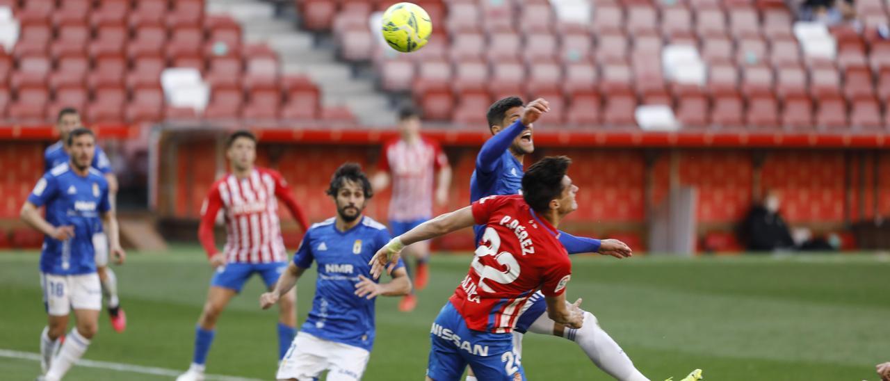 El derbi entre el Sporting y el Real Oviedo