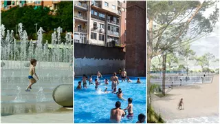 De la 'platgeta' a los surtidores de Santiburcio: cuatro precedentes de la fuente cerrada en Glòries