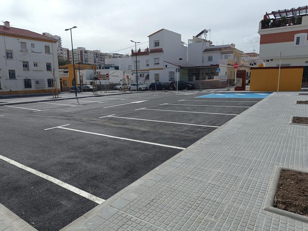 El nuevo estacionamiento en la calle Jorge Loring