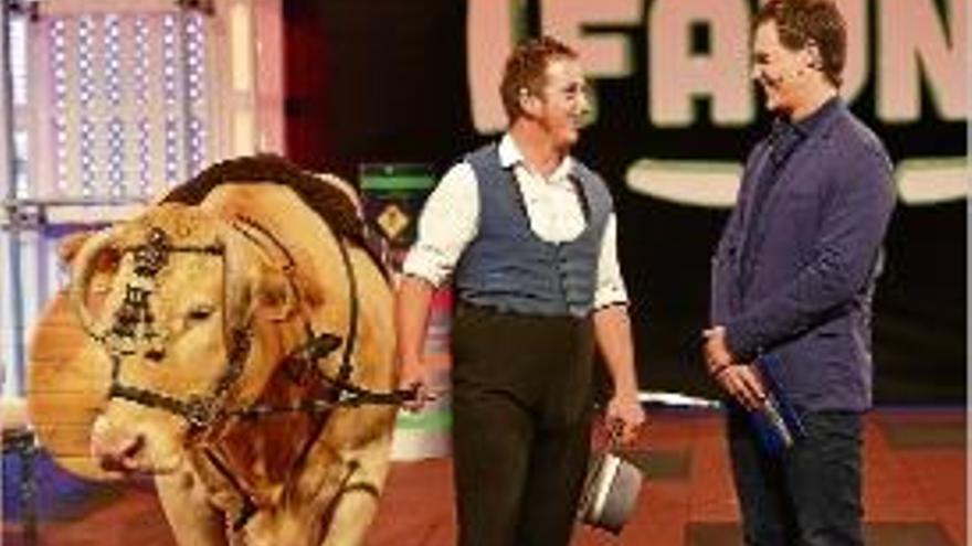 Christian?Gálvez presenta el «talent show» amb animals de Telecinco.