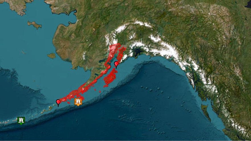 Un terremoto de magnitud 7,2 sacude Alaska