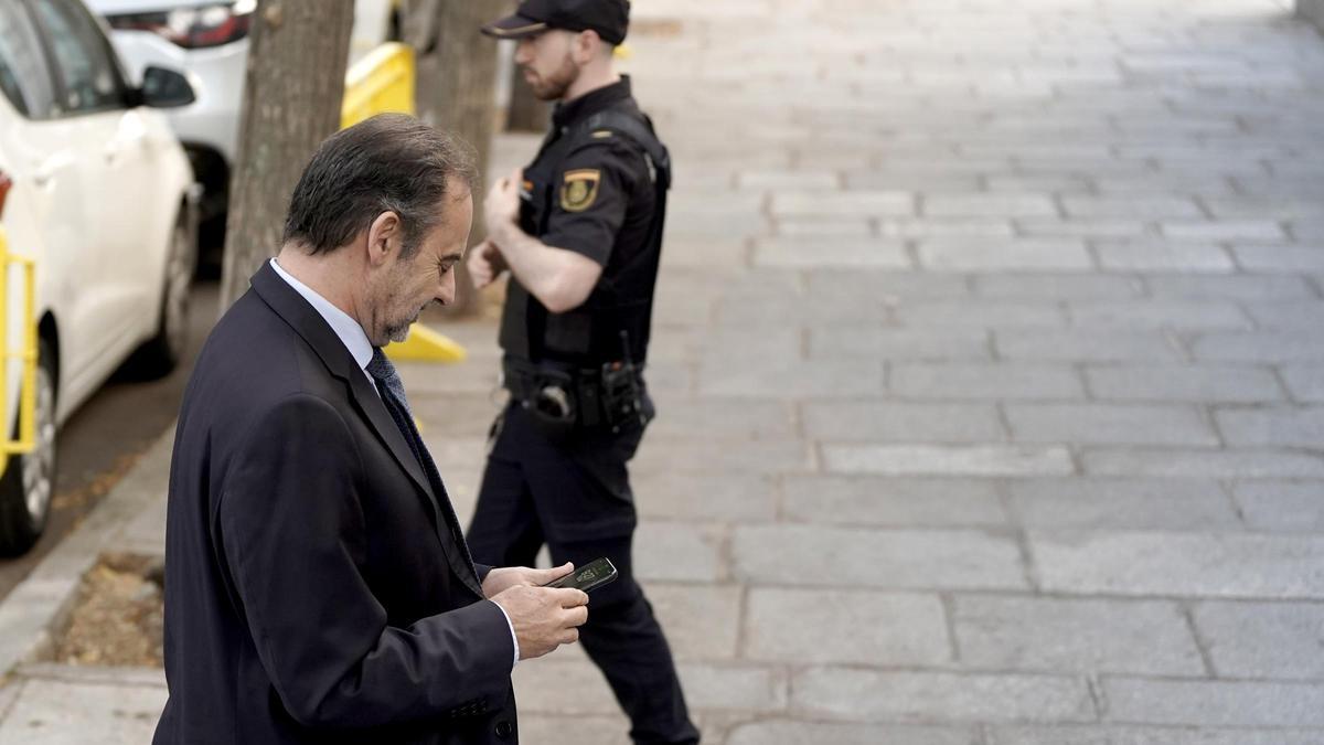 José Luis Ábalos llega al Tribunal Supremo.