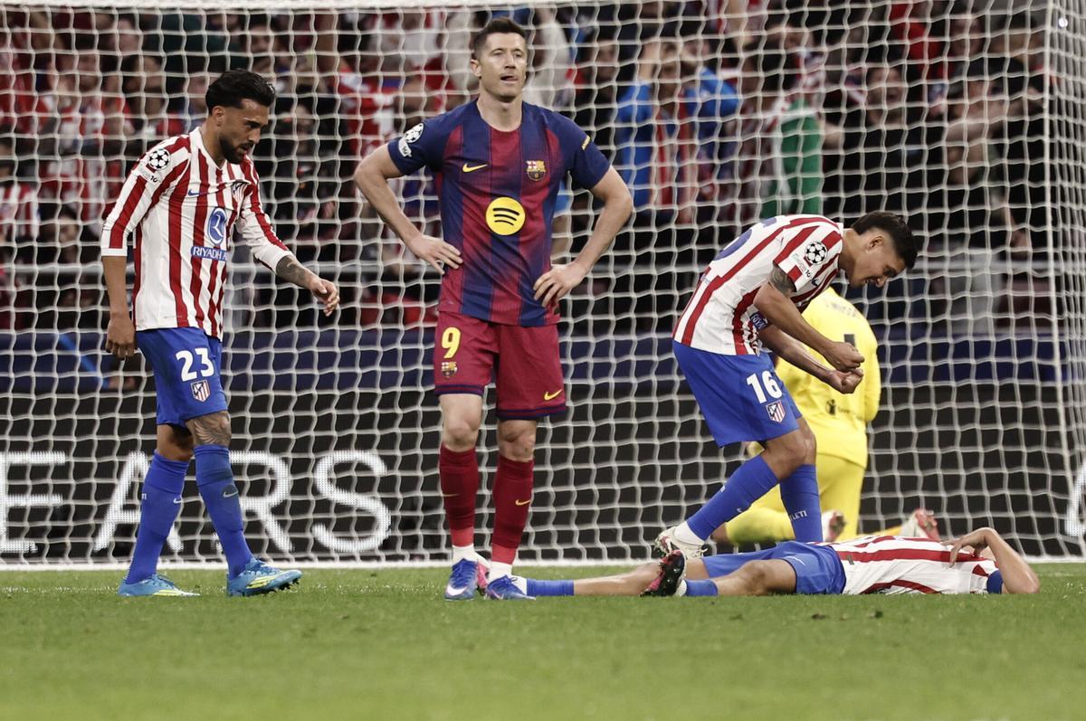 Champions League: Atlético - Barcelona, en imágenes. Champions League: Atlético - Barcelona, en imágenes.
