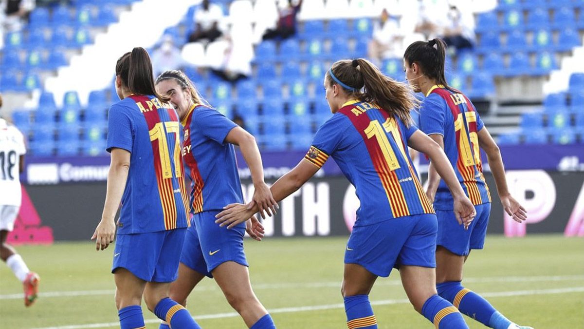 Alexia Putellas, capitana del Barça, abre la lata en la semifinal de la Copa de la Reina