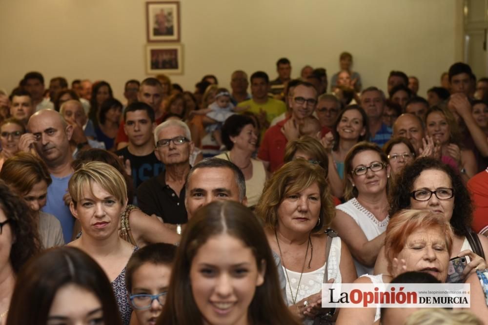 Recibimiento de Miguel Ángel López en Llano de Brujas a su vuelta de Río