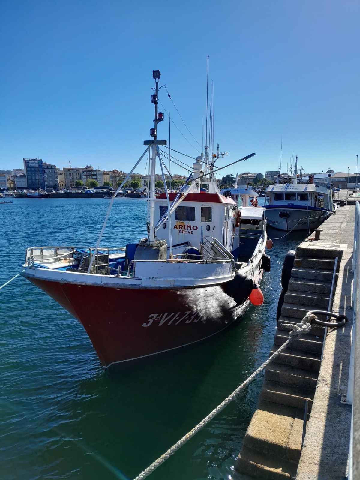 El barco Ariño.