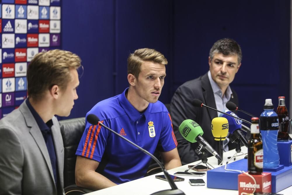 Presentación de Hidi, nuevo jugador del Real Oviedo